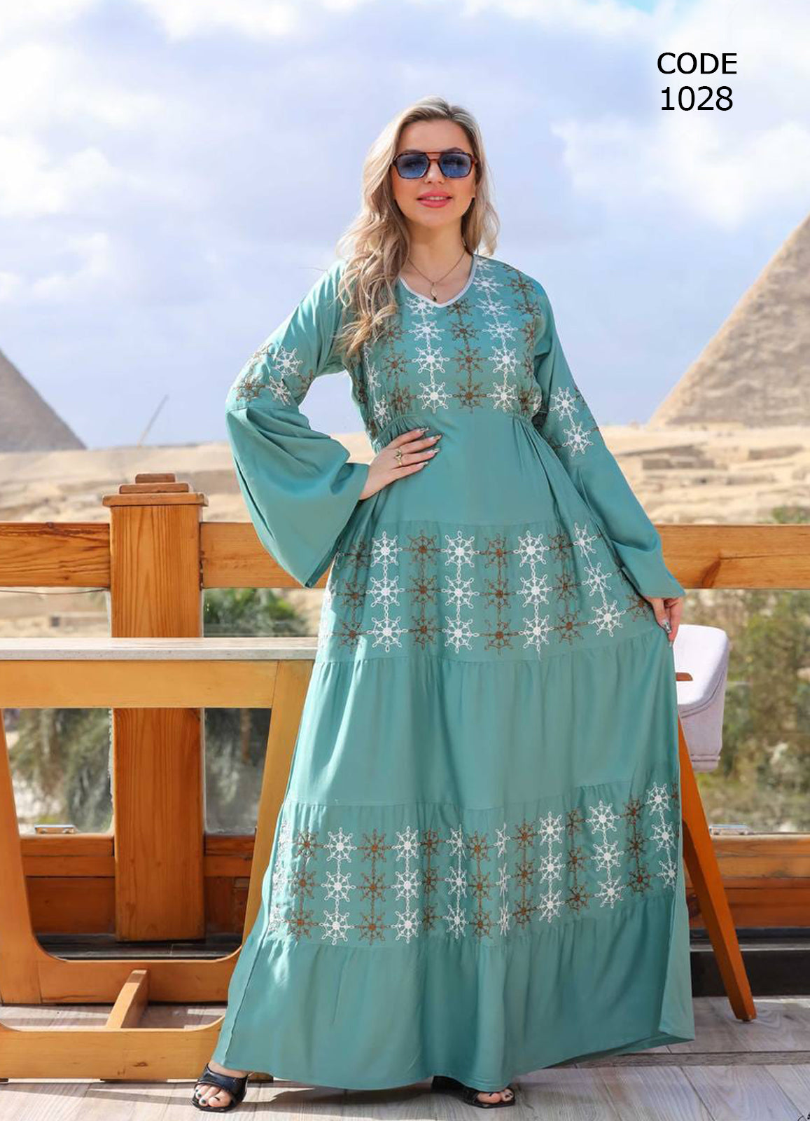 A1028 عبايه استقبال قطن كود