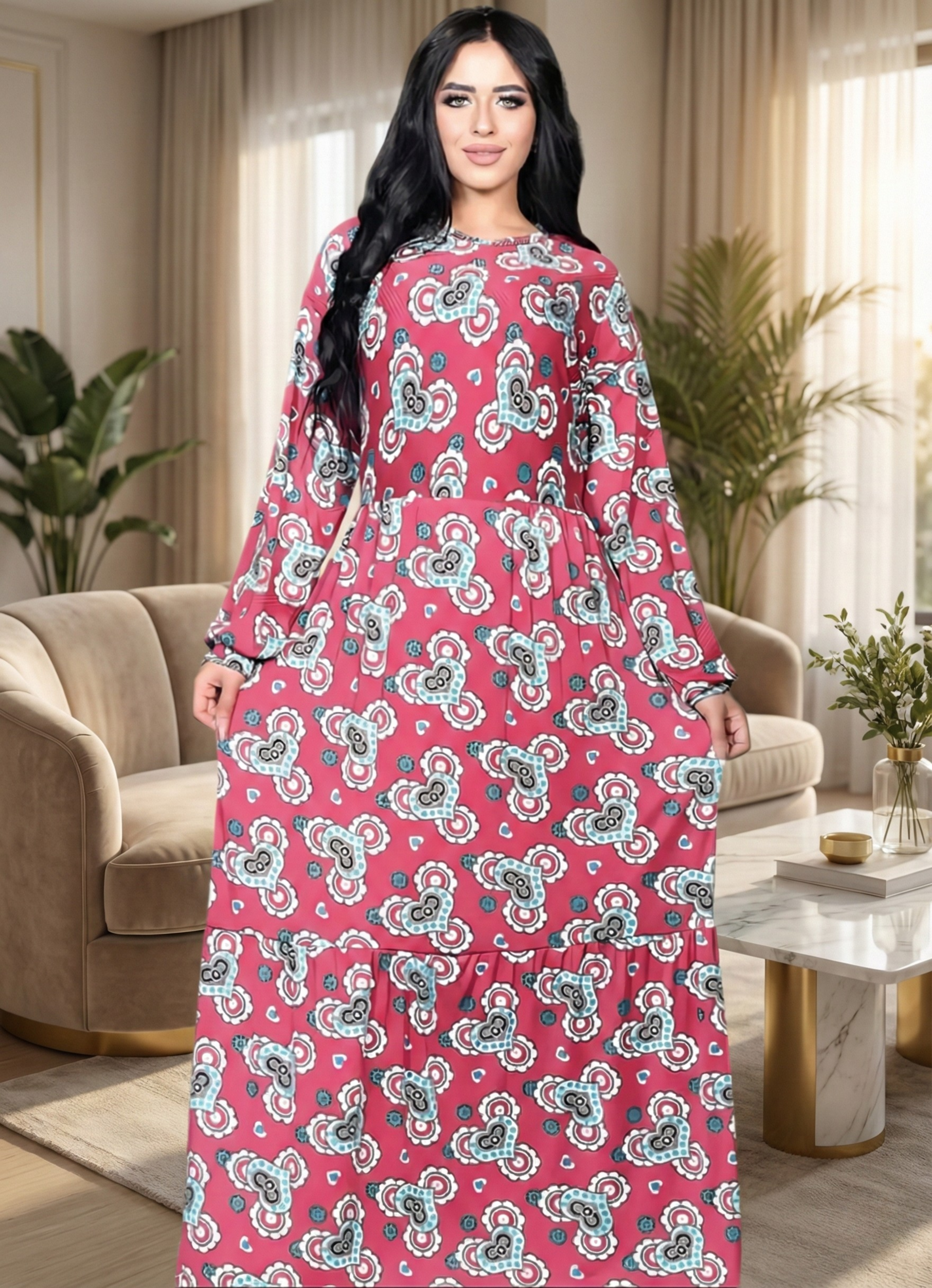 8056 فستان منزلي كود