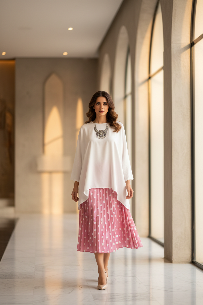 طقم محجبات 2 قطعة تركي 009