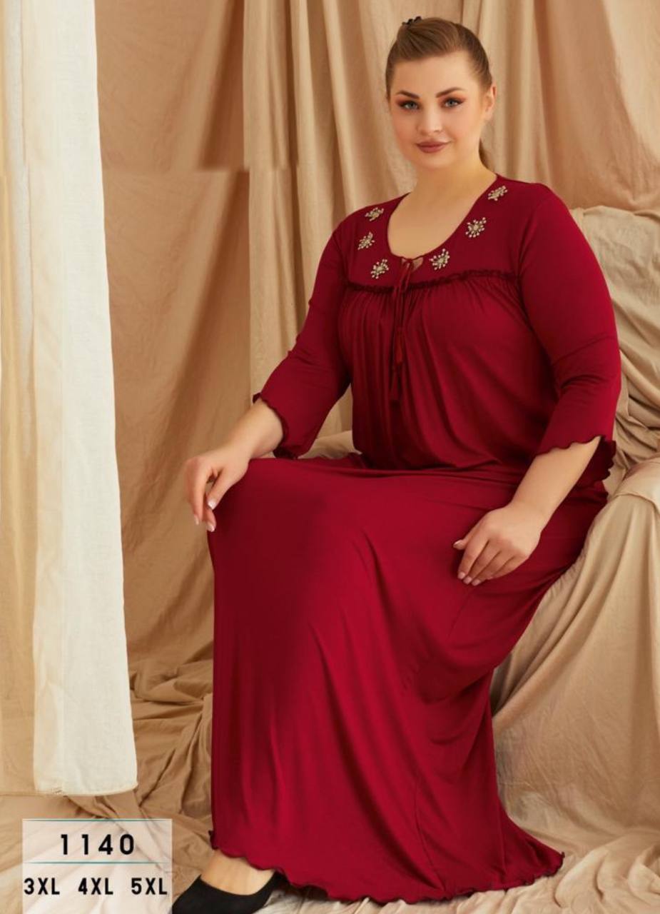 عبايه منزلي بيج سايز تركي صيفي 1140 من لبسي