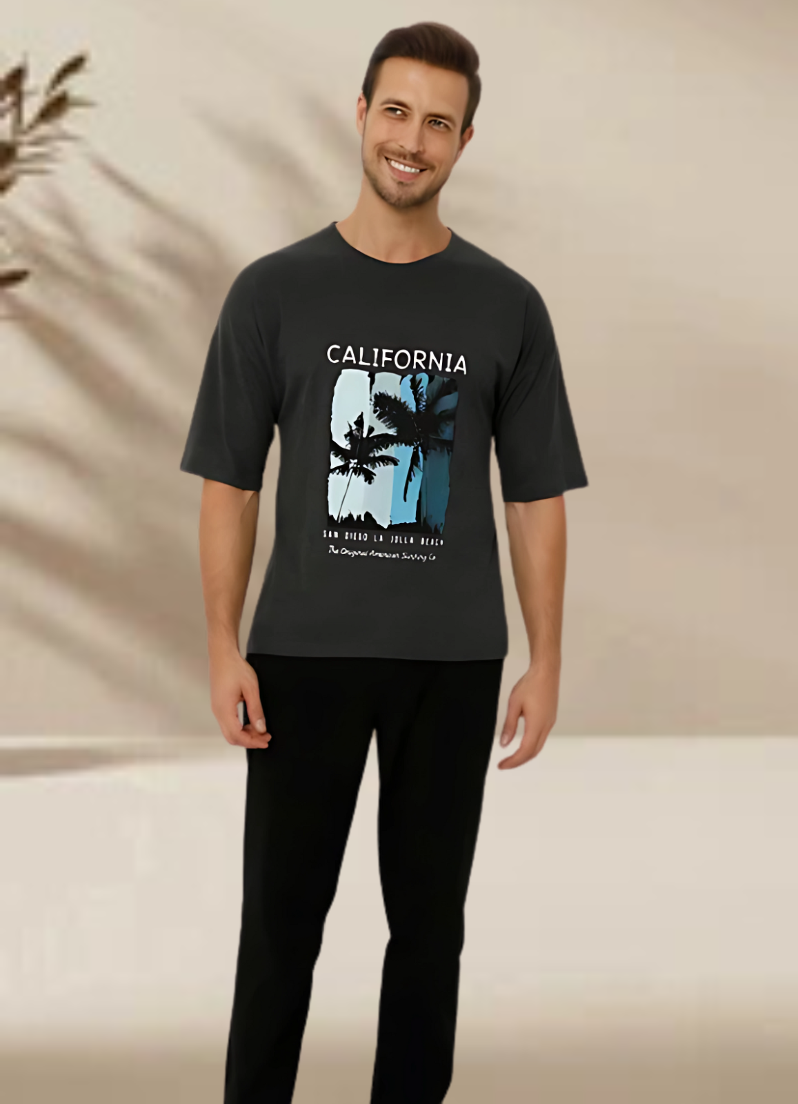 طقم تركي 2 قطعة رجالي 99002