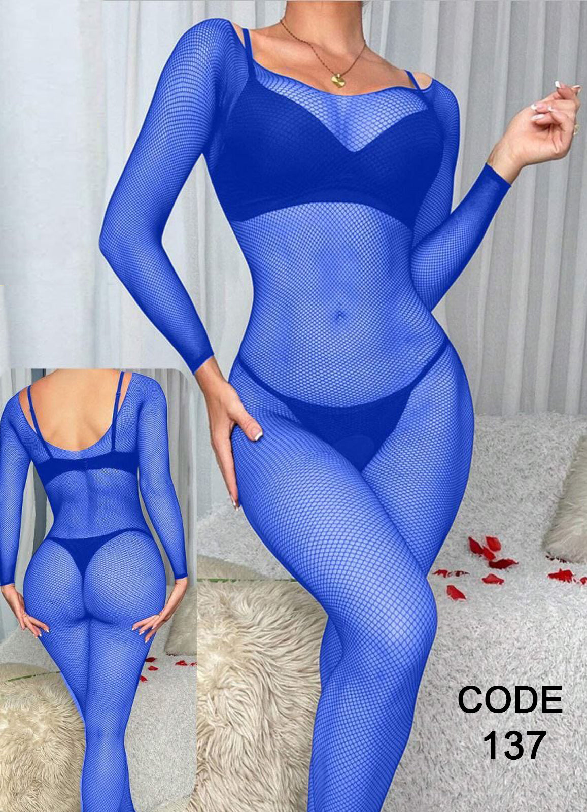 لانجرى شيفون فري سايز كود 137