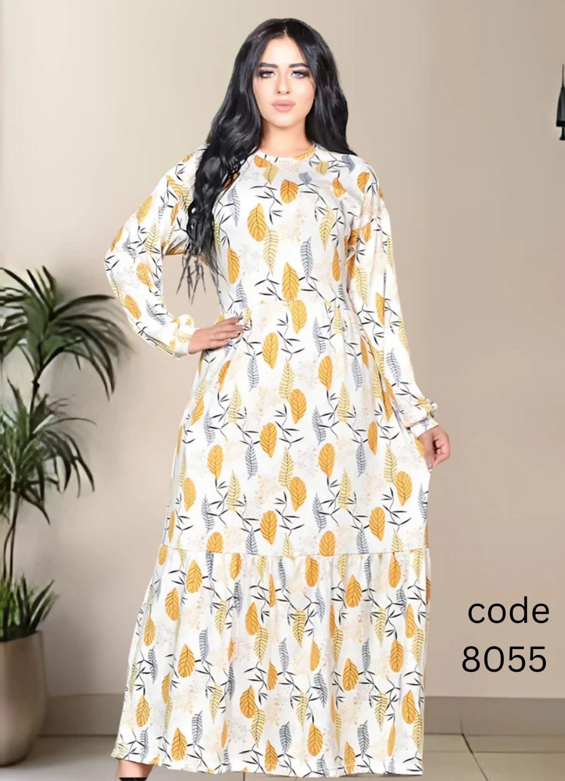 8055 فستان منزلي كود