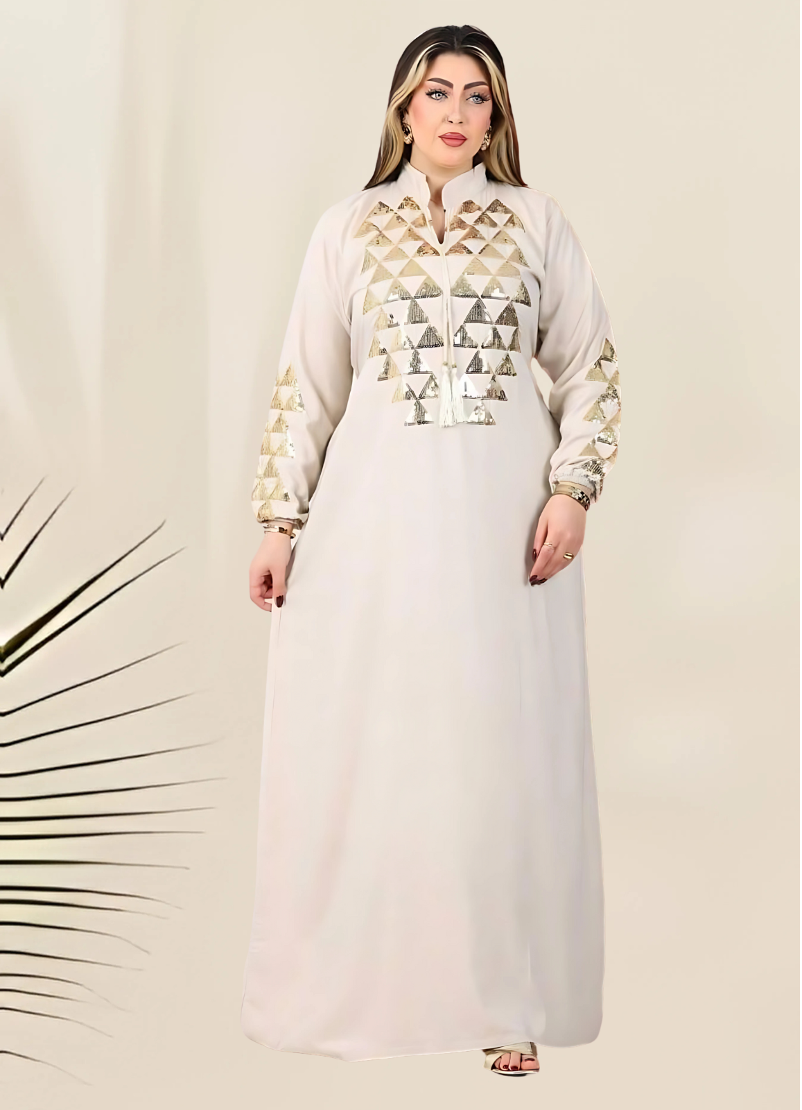 A1014 عبايه استقبال قطن كود