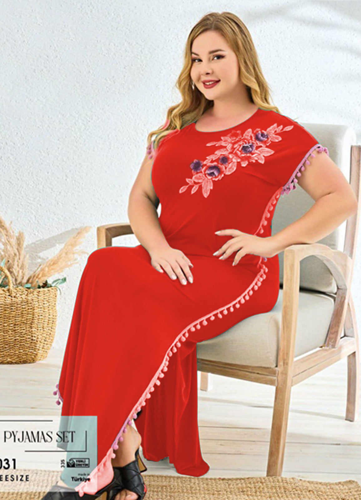 عبايه منزلي تركي صيفي 3031