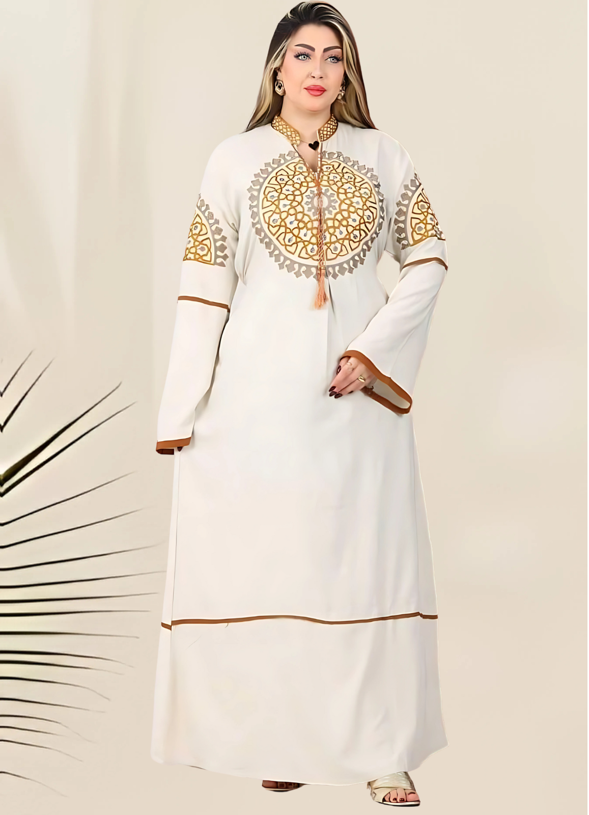 A1016 عبايه استقبال قطن كود