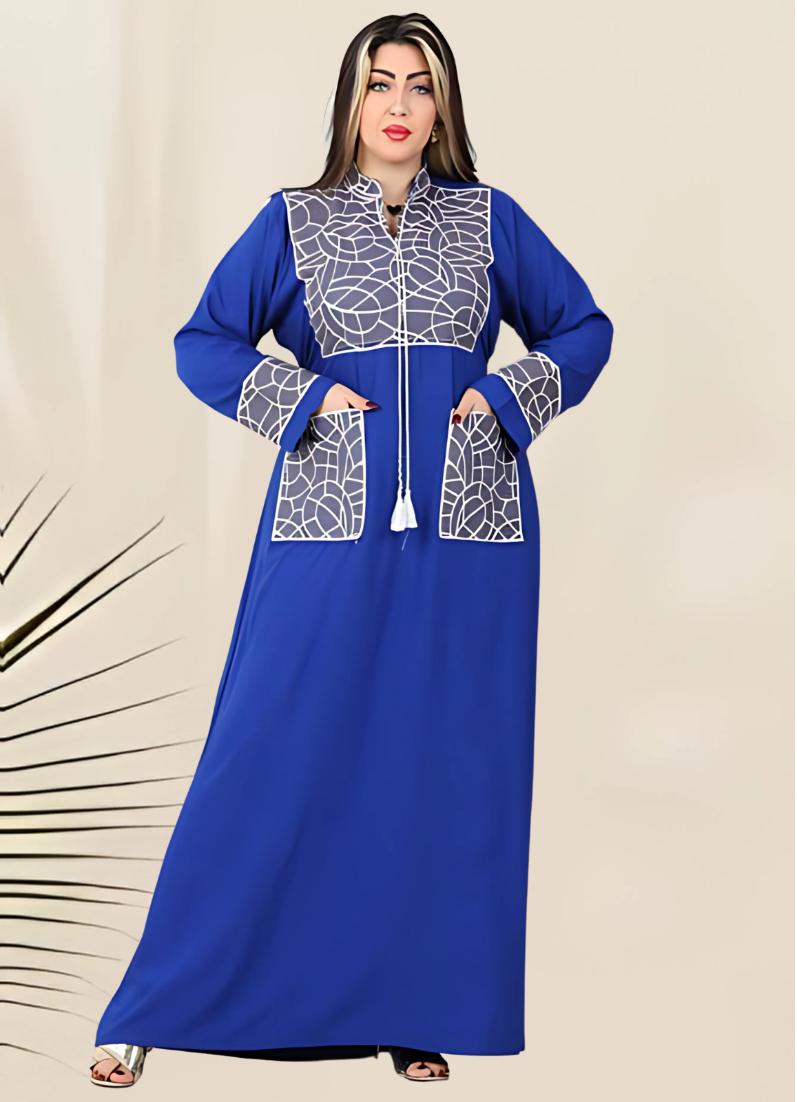 A1017 عبايه استقبال قطن كود