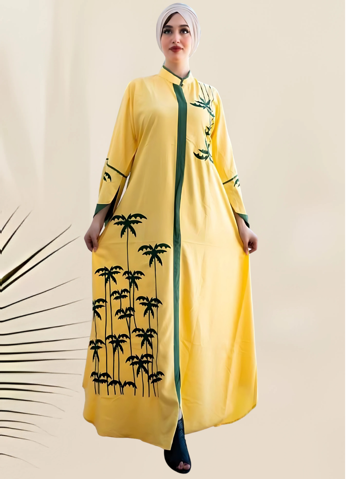 A1040 عبايه استقبال قطن كود