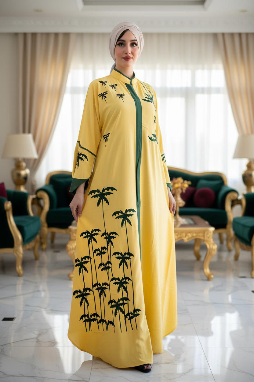 A1040 عبايه استقبال قطن كود