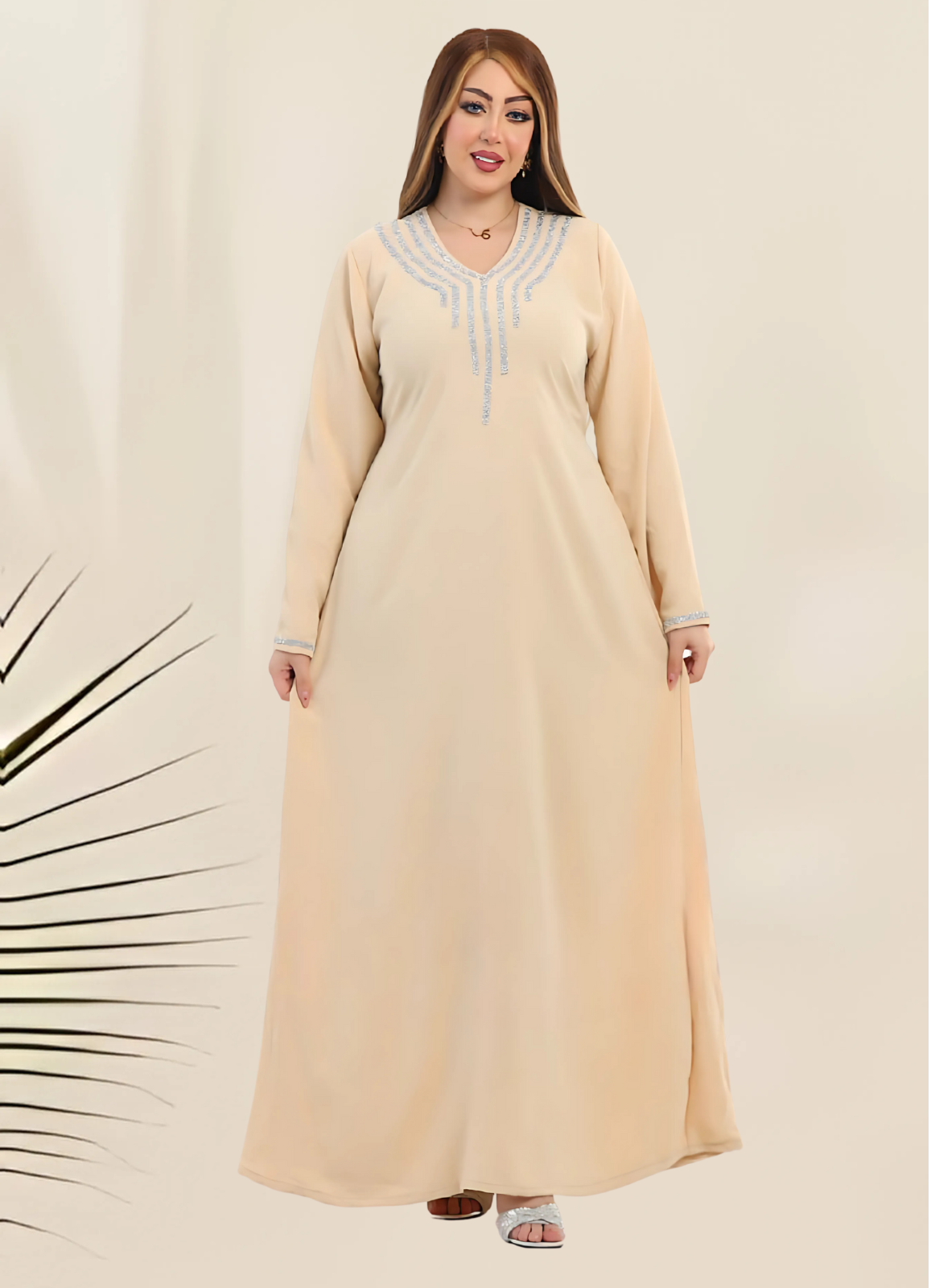 A1038 عبايه استقبال قطن كود