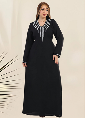 A1038 عبايه استقبال قطن كود