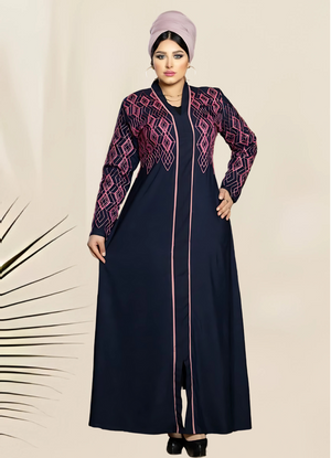 A1042 عبايه استقبال قطن كود