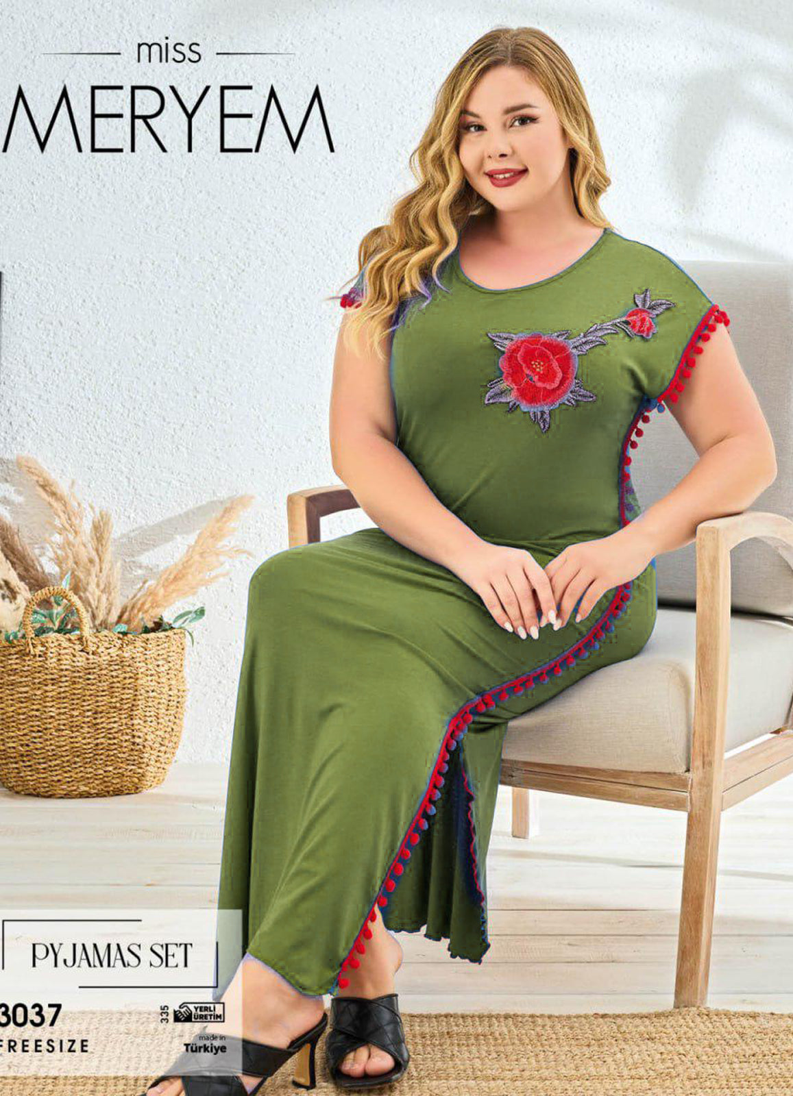 M S Y عبايه منزلي تركي صيفي 3037 من