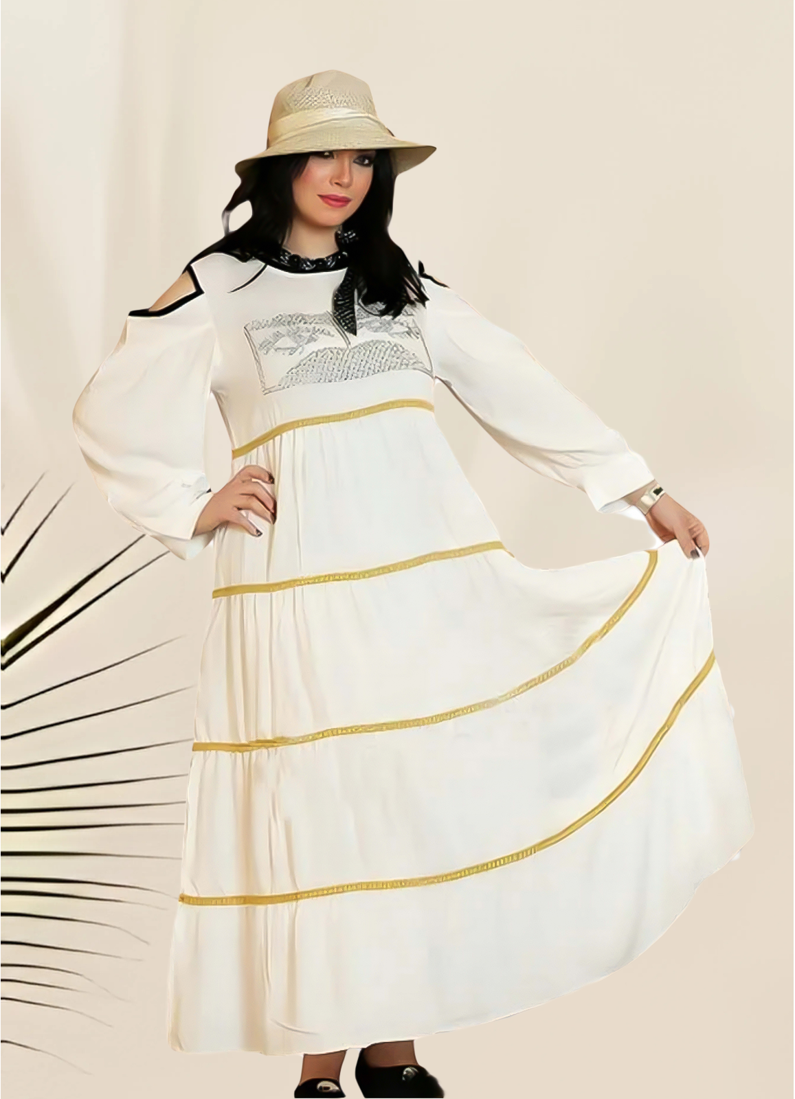 misk فستان منزلي كود20029ابيض من