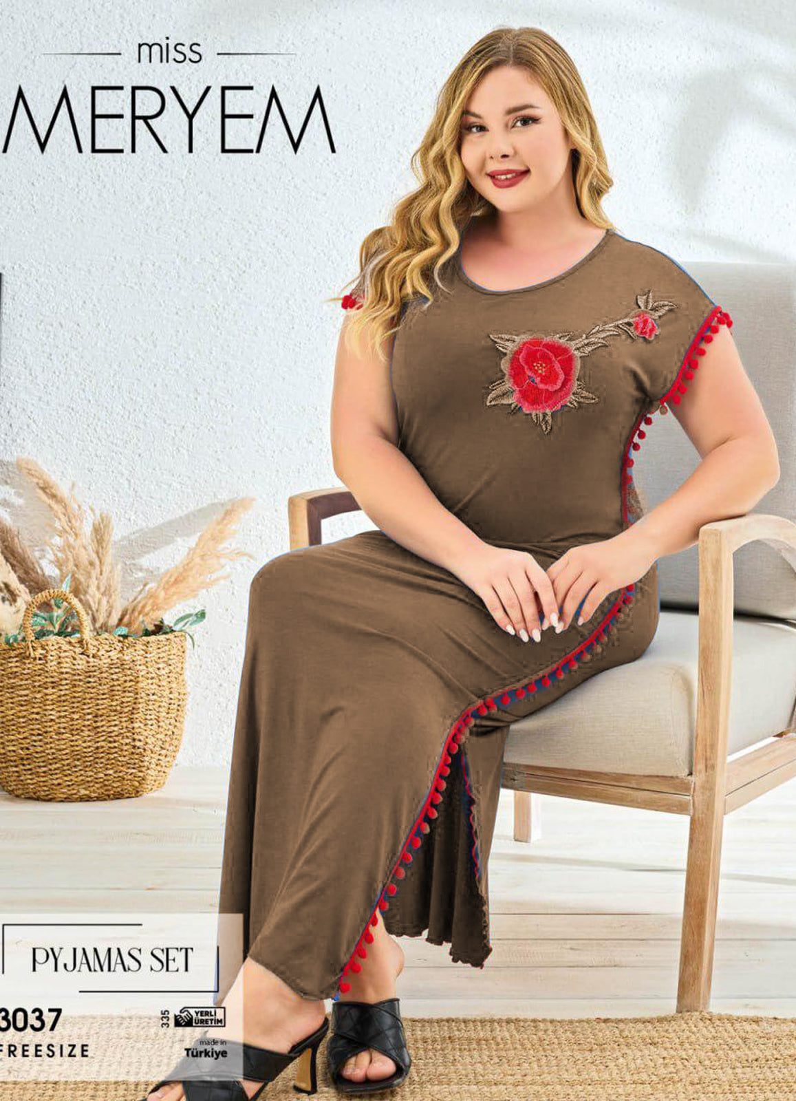 M S Y عبايه منزلي تركي صيفي 3037 من