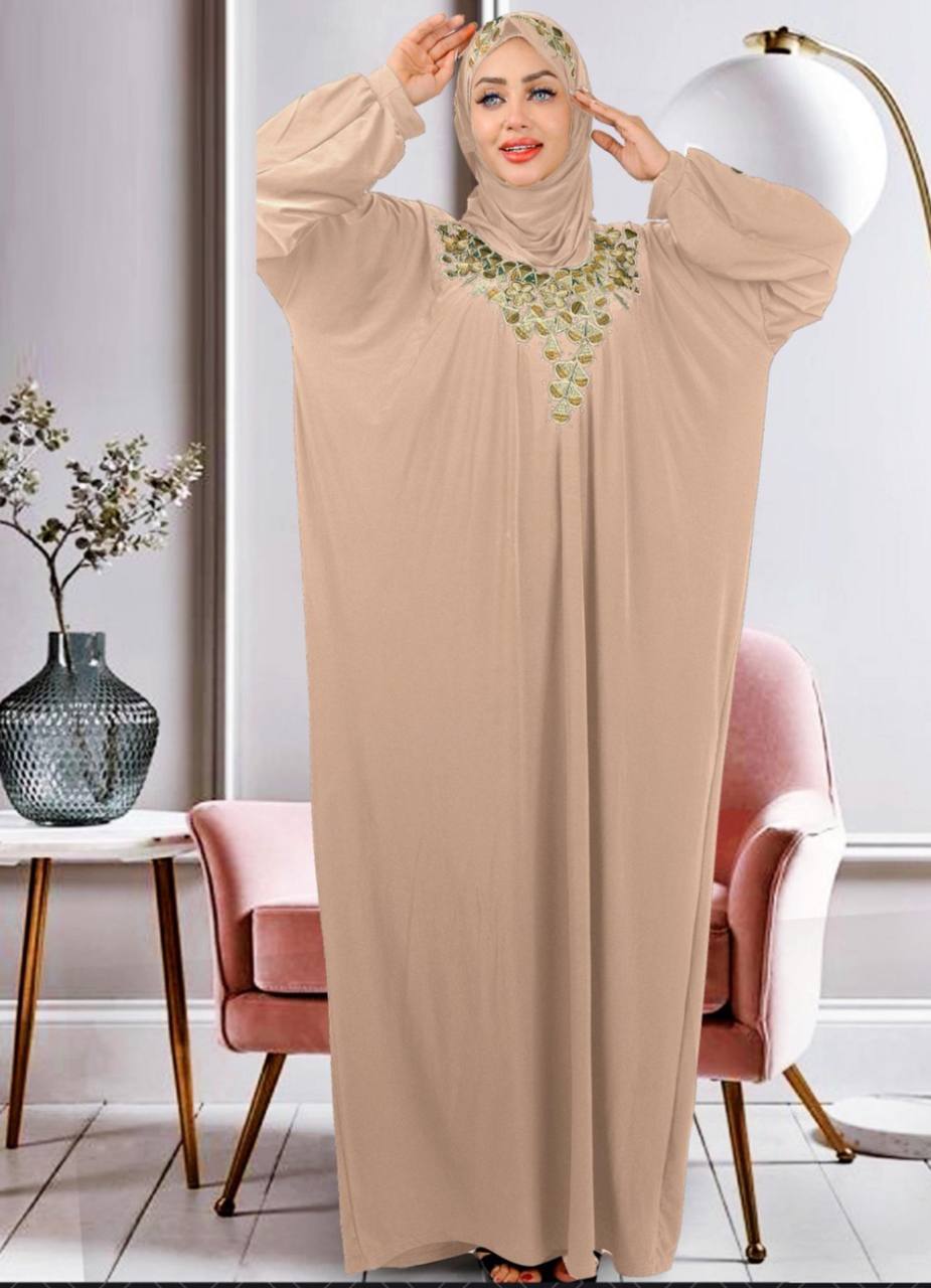 M S Y اسدال محجبات بيج 8019 من