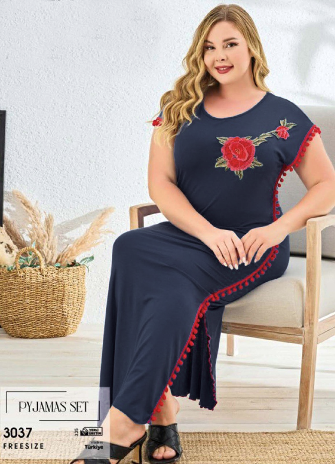 M S Y عبايه منزلي تركي صيفي 3037 من