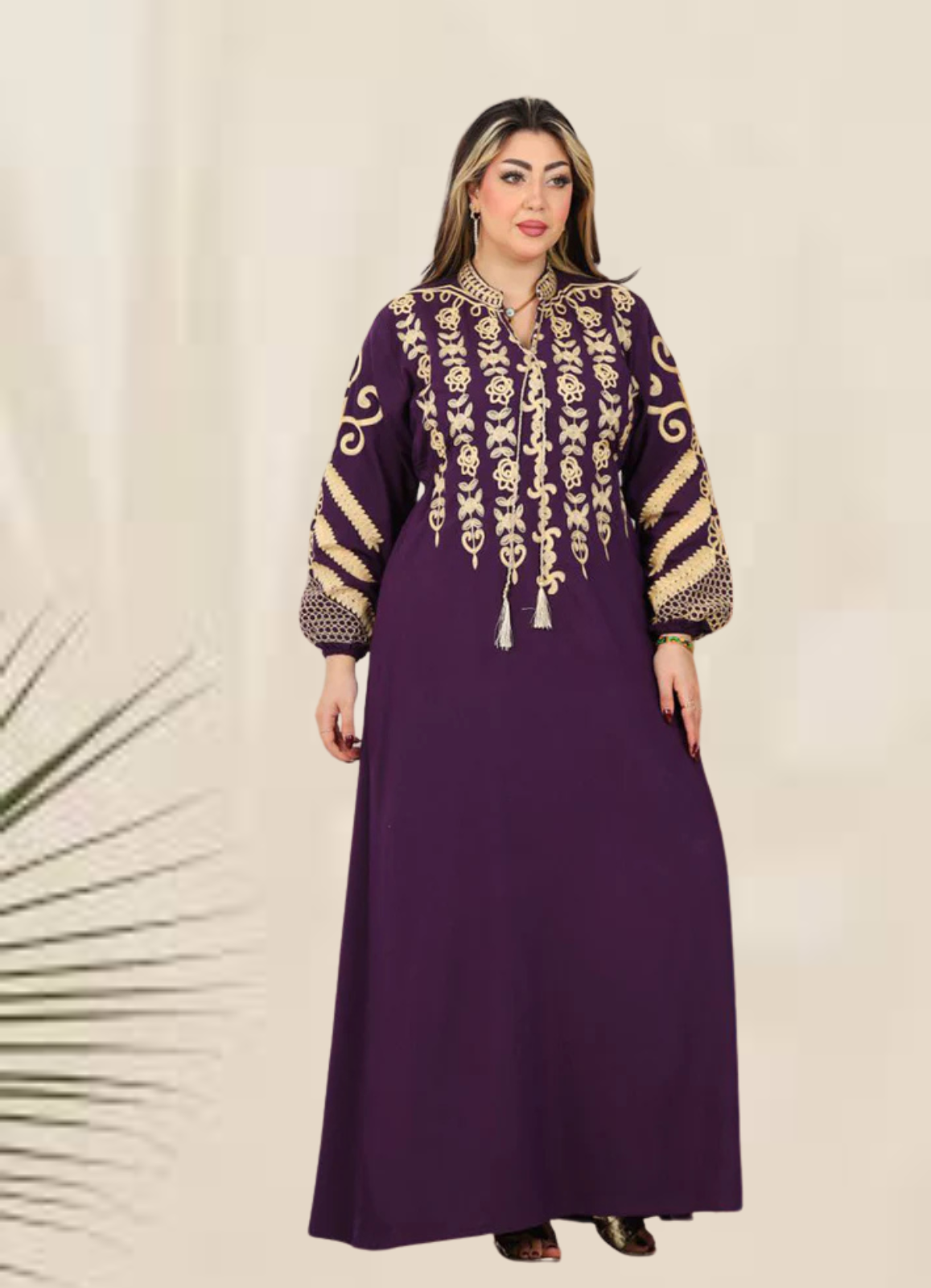 A1035 عبايه استقبال قطن كود
