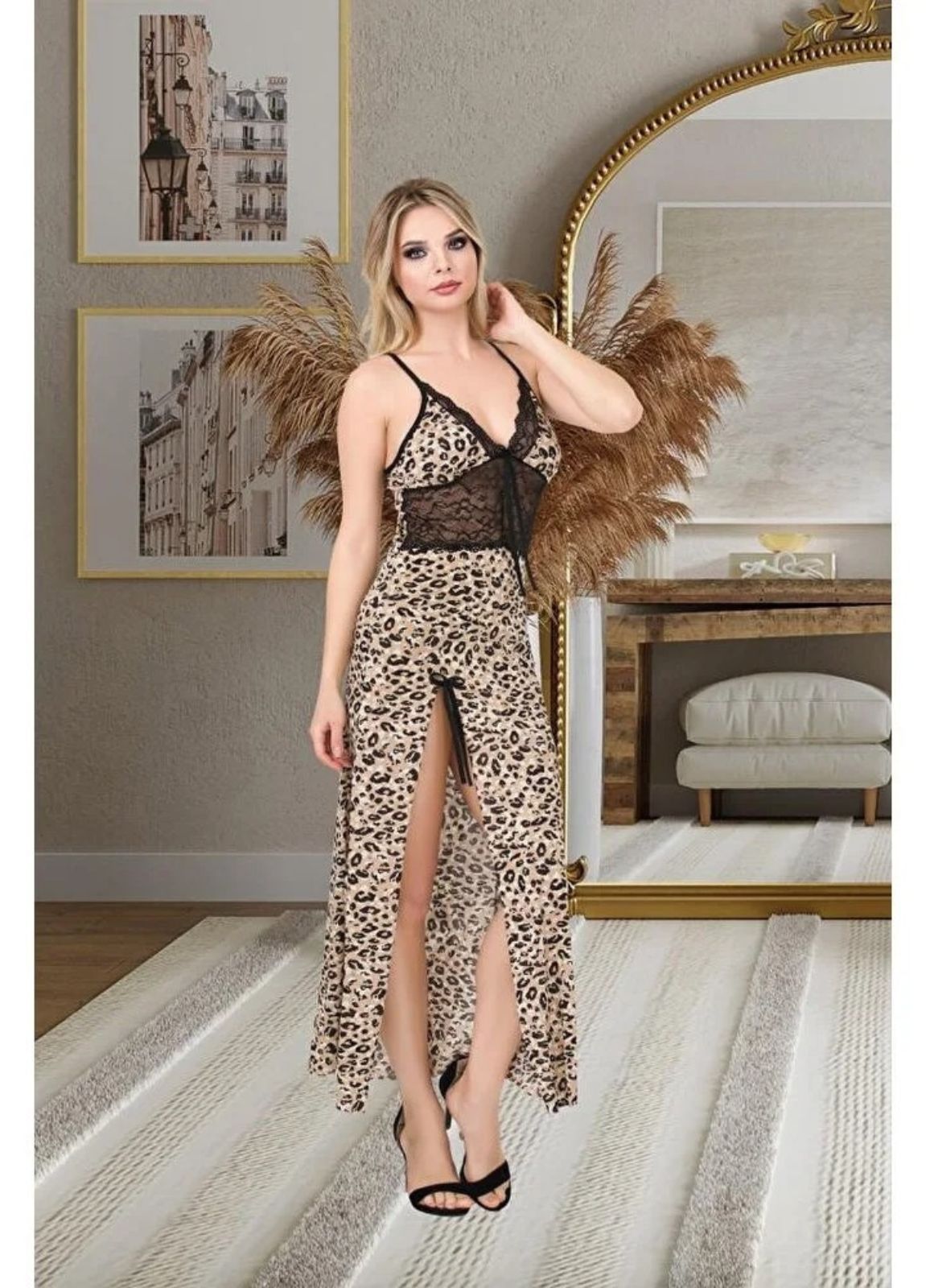 2005 لانجرى تركى شيفون فري سايز