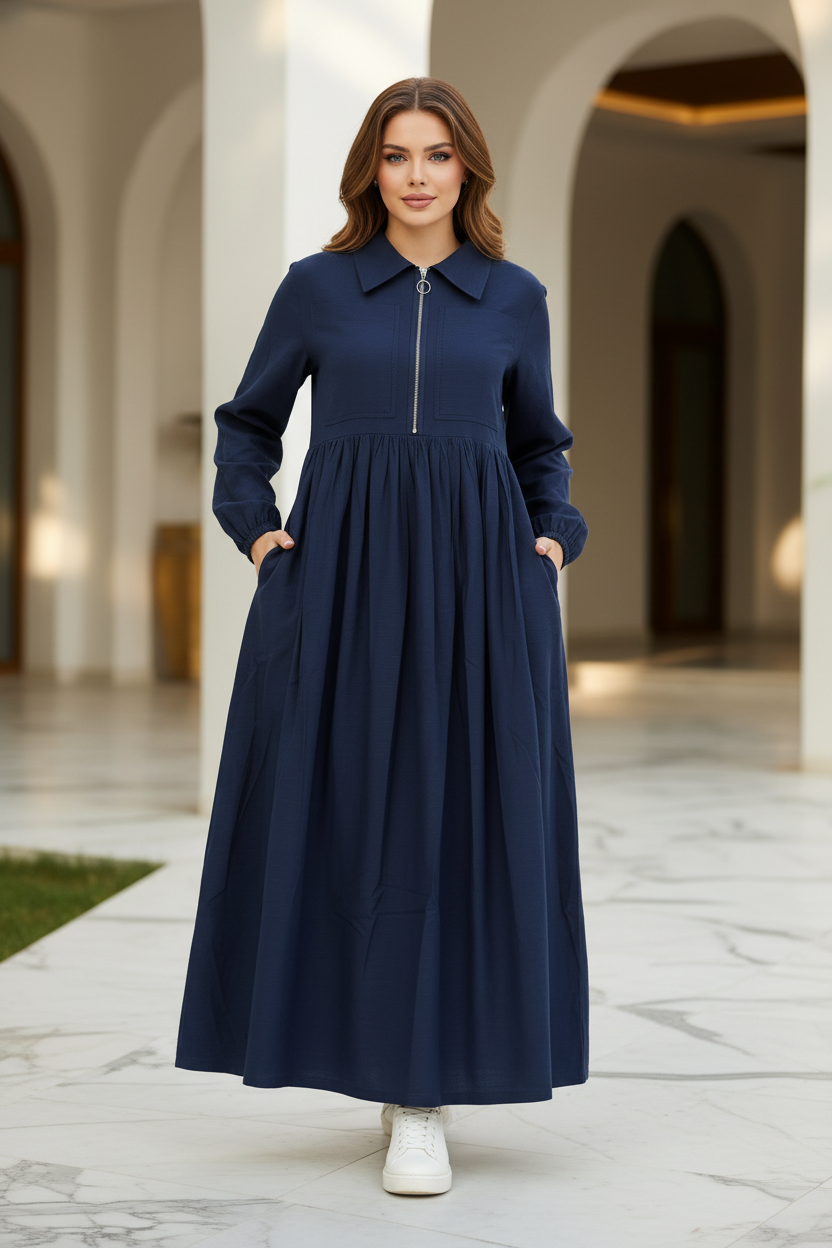 فستان جينز كود 1503