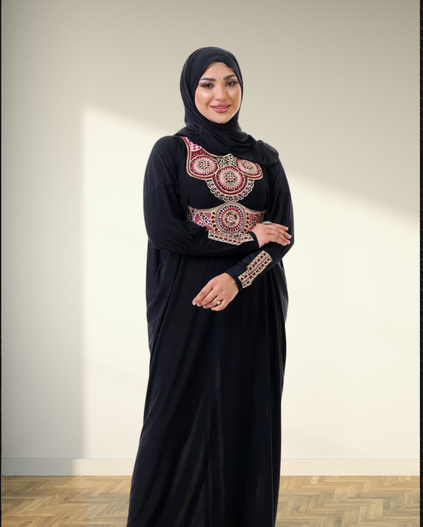 اسدال محجبات مطرز كود 80113