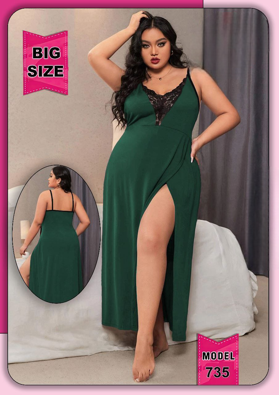 لانجرى شيفون بيج سايز كود 735