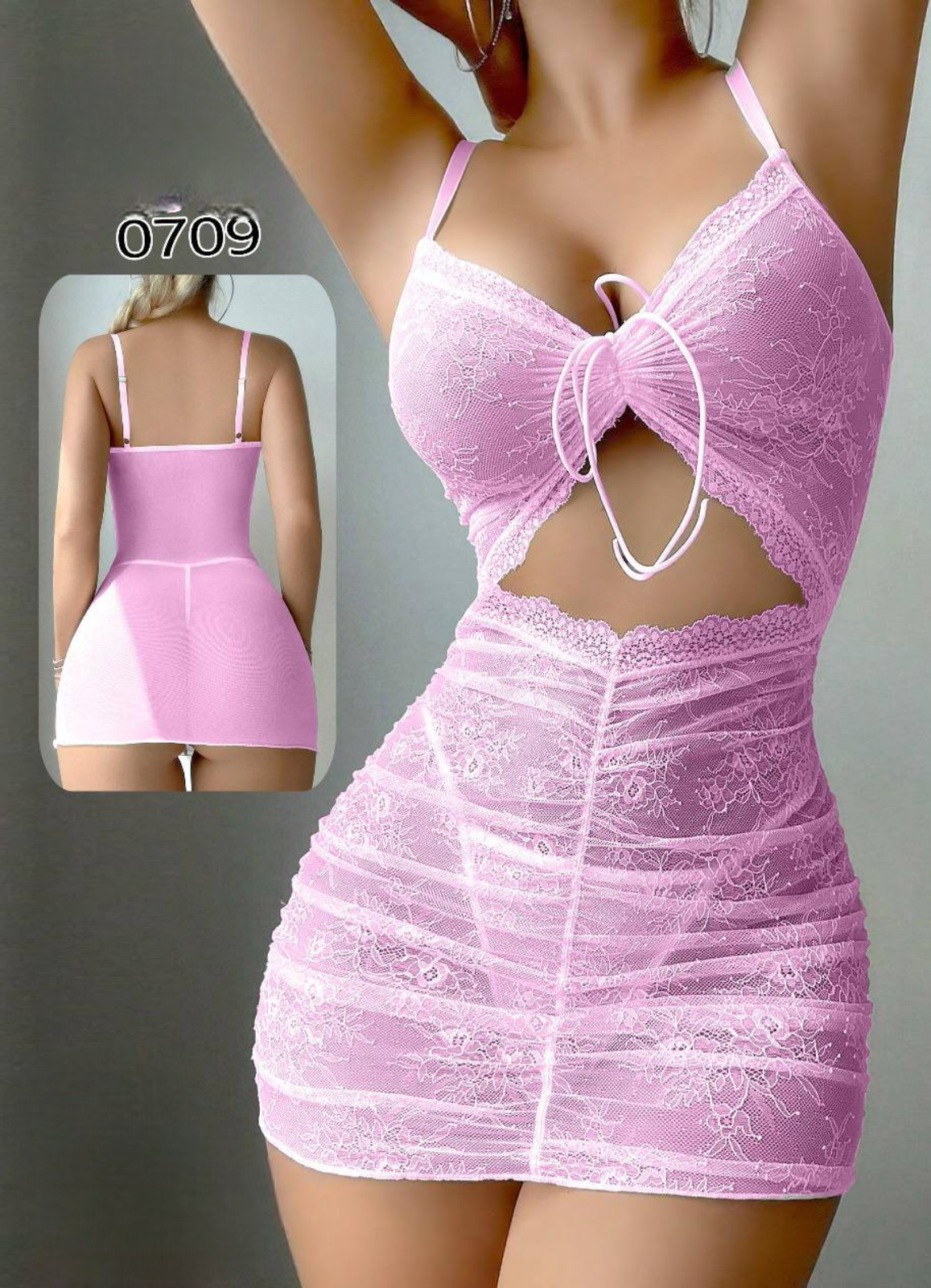 0709 لانجرى شيفون فري سايز كود