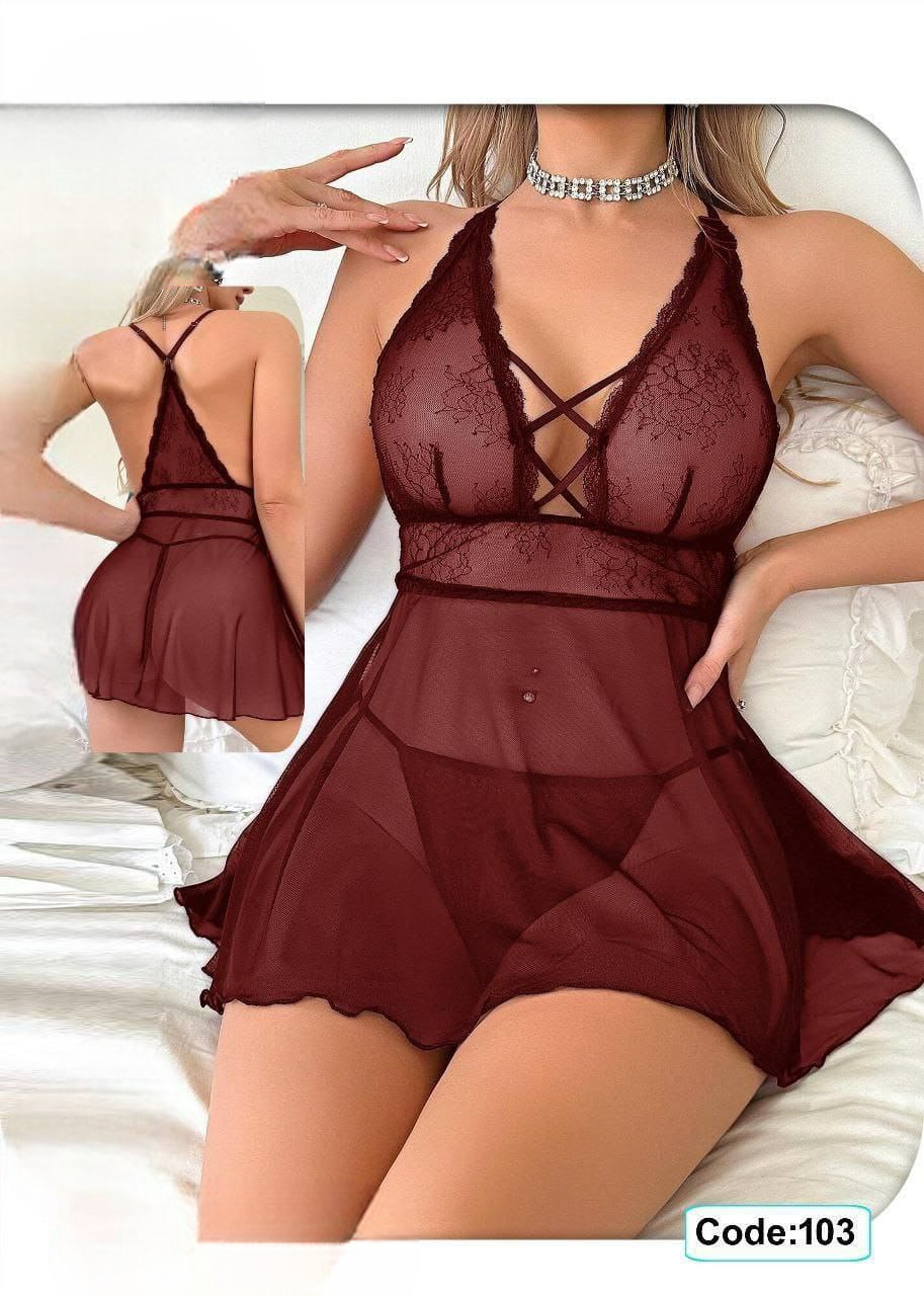 103 لانجرى شيفون فري سايز كود