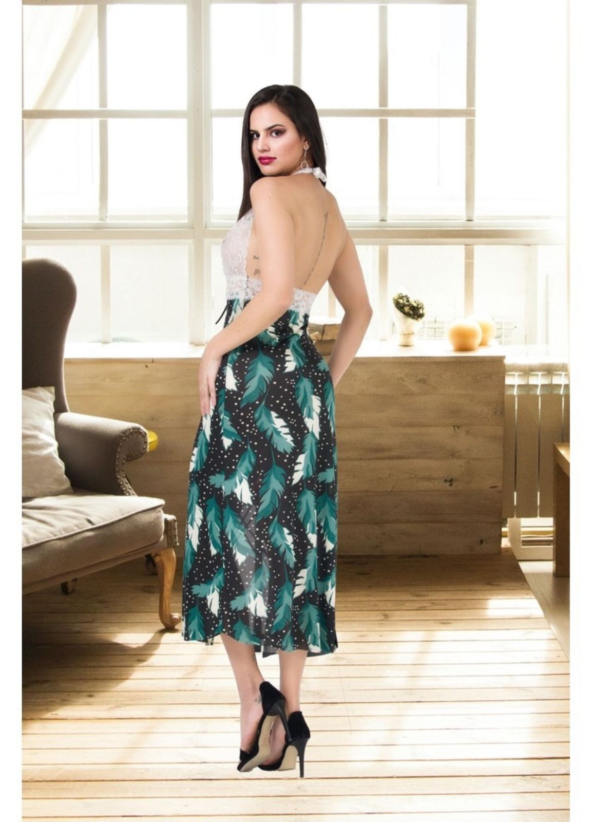 2013 لانجرى تركى شيفون فري سايز