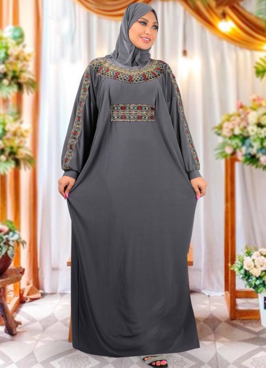 M S Y اسدال محجبات رمادي 8007 من
