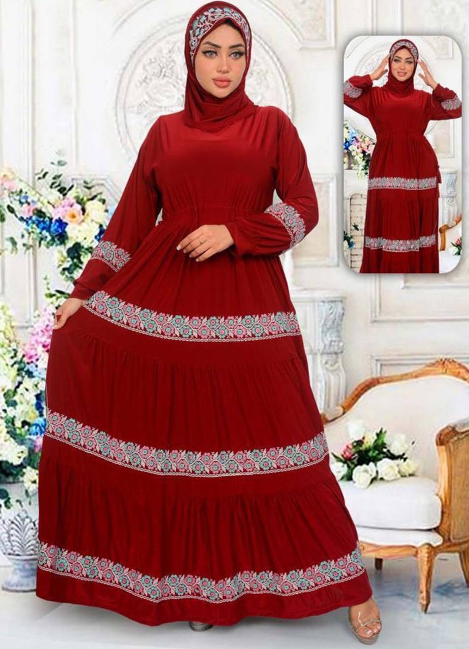 M S Y من S103 فستان محجبات نبيتي