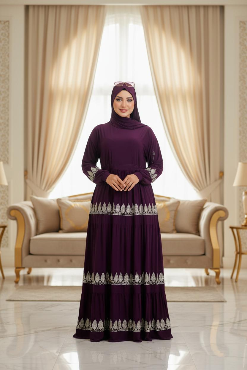فستان محجبات زبده كود 031