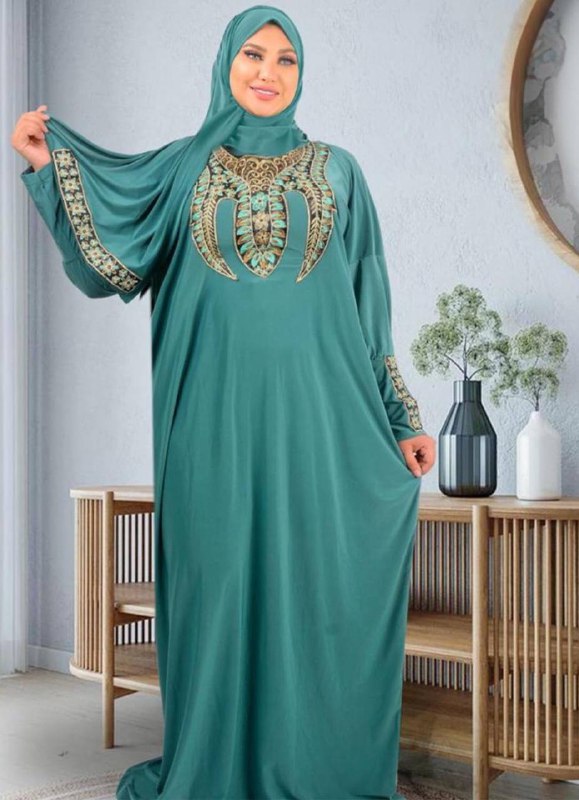 M S Y اسدال محجبات تركواز 2052 من