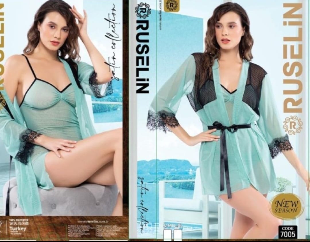 2007 لانجرى تركى شيفون فري سايز من لبسي