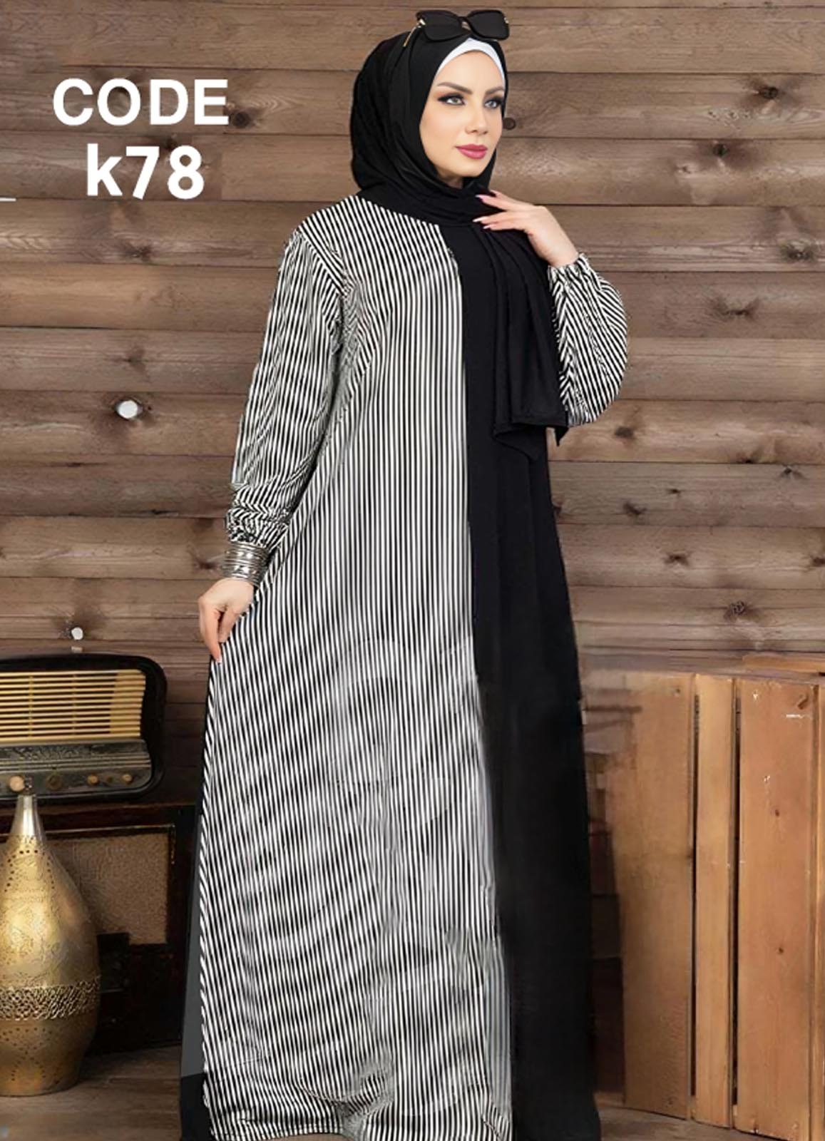 k78 عباية خروج حريمى كود