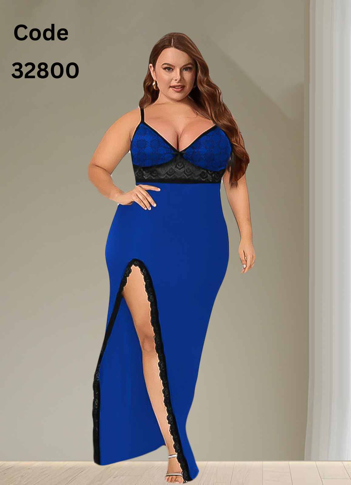 32800 لانجرى شيفون بيج سايز كود