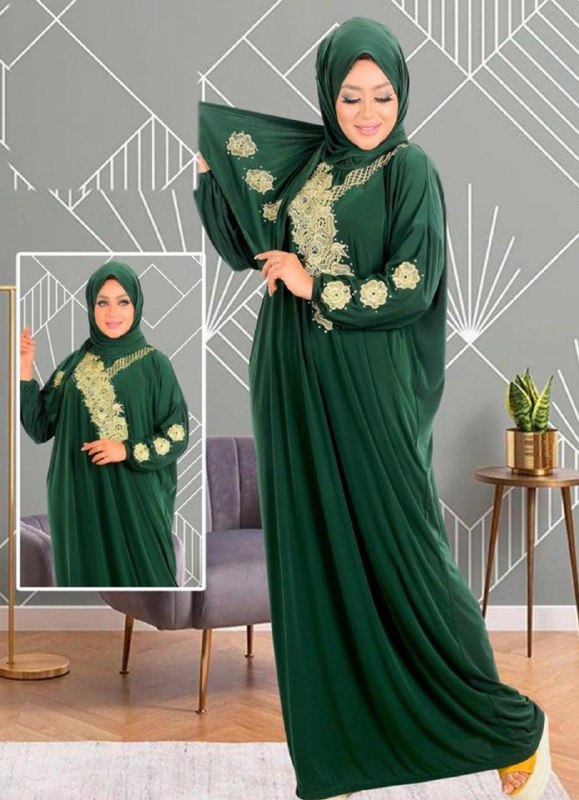 M S Y اسدال محجبات اخضر 480 من