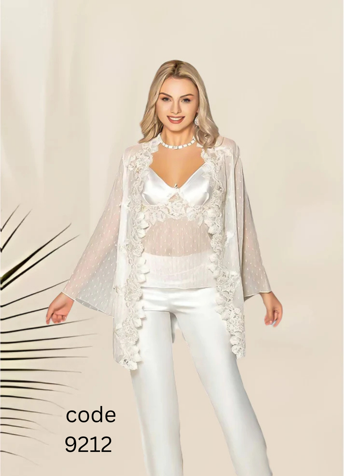 misk طقم 3 قطع تركى ساتان 9212 من