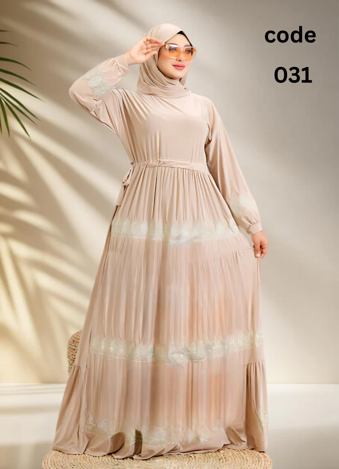 فستان محجبات زبده كود 031