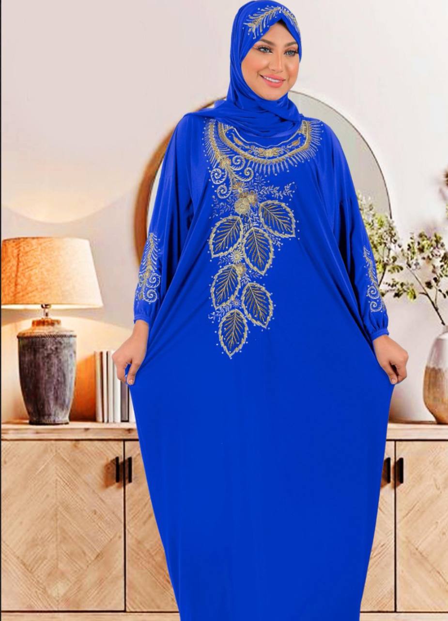 M S Y اسدال محجبات ازرق 8024 من