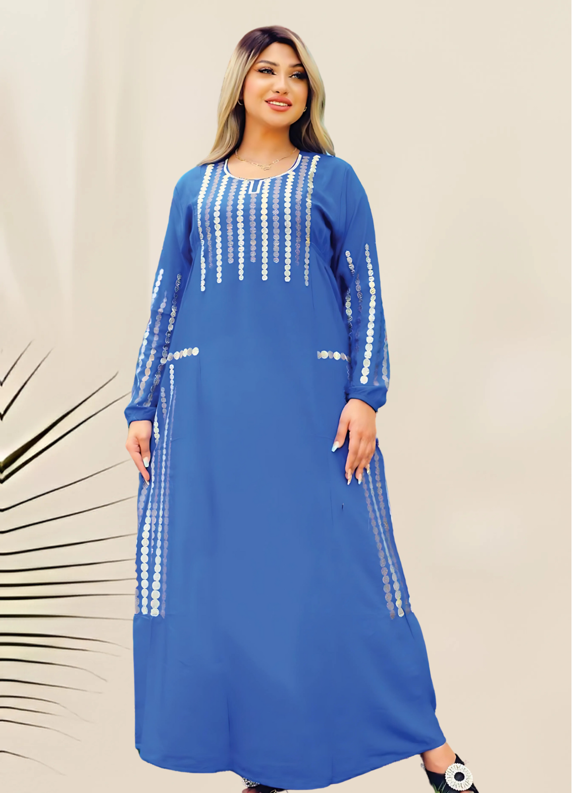 8055 عبايه استقبال قطن كود