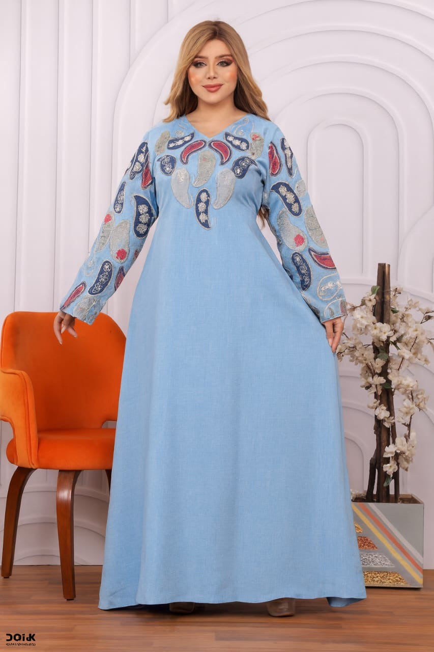 A1060 عباية استقبال قطن كود