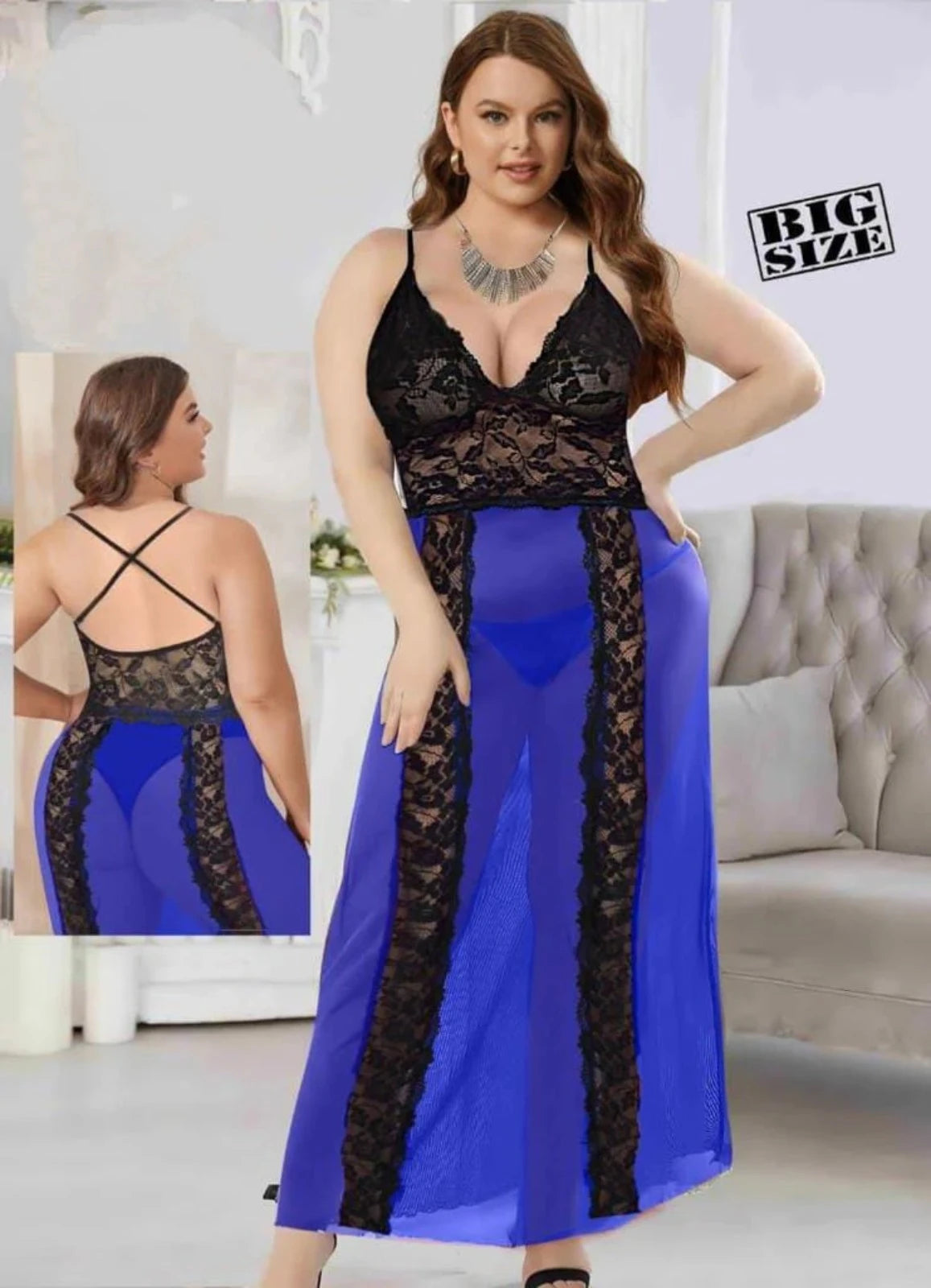 لانجرى شيفون بيج سايز كود 24900