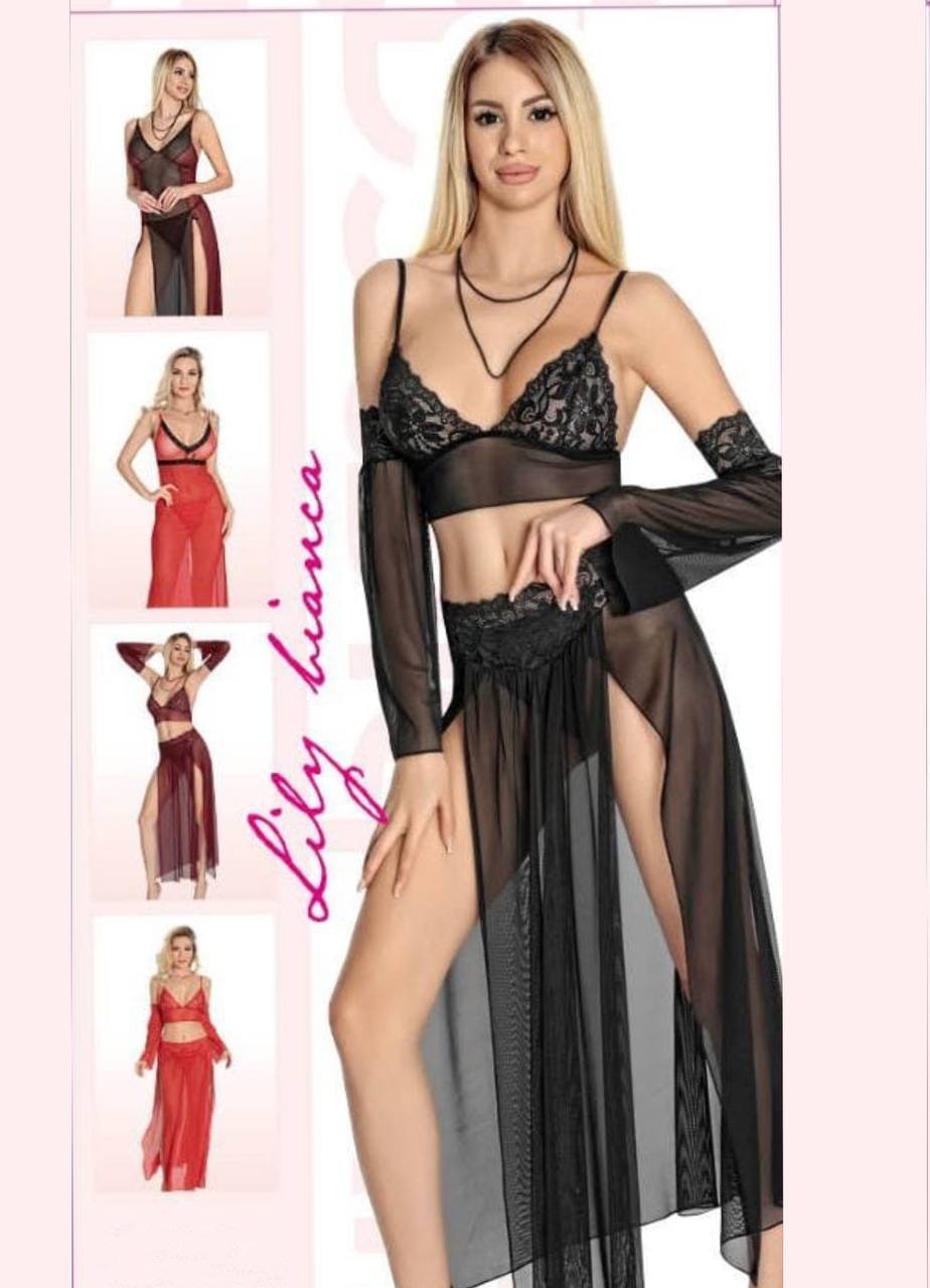 ﻻنجري تركي 2 قطعة شيفون 1819 ناعم