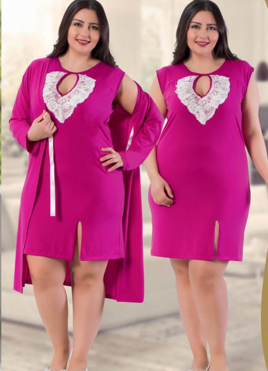 M S Y طقم 2 قطعة فستان بروب تركى كود 24406من