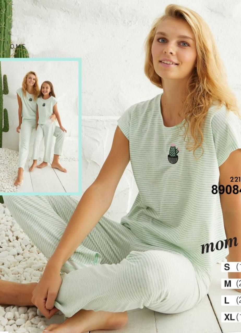 M S Y بيجامة قطن تركى 2 قطعة 89084 من