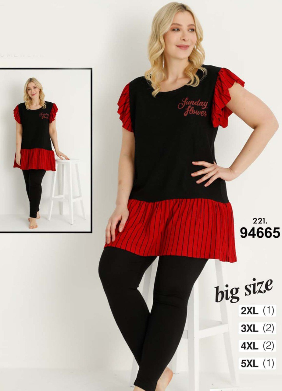 M S Y بيجامة قطن تركى 2 قطعة 94665من