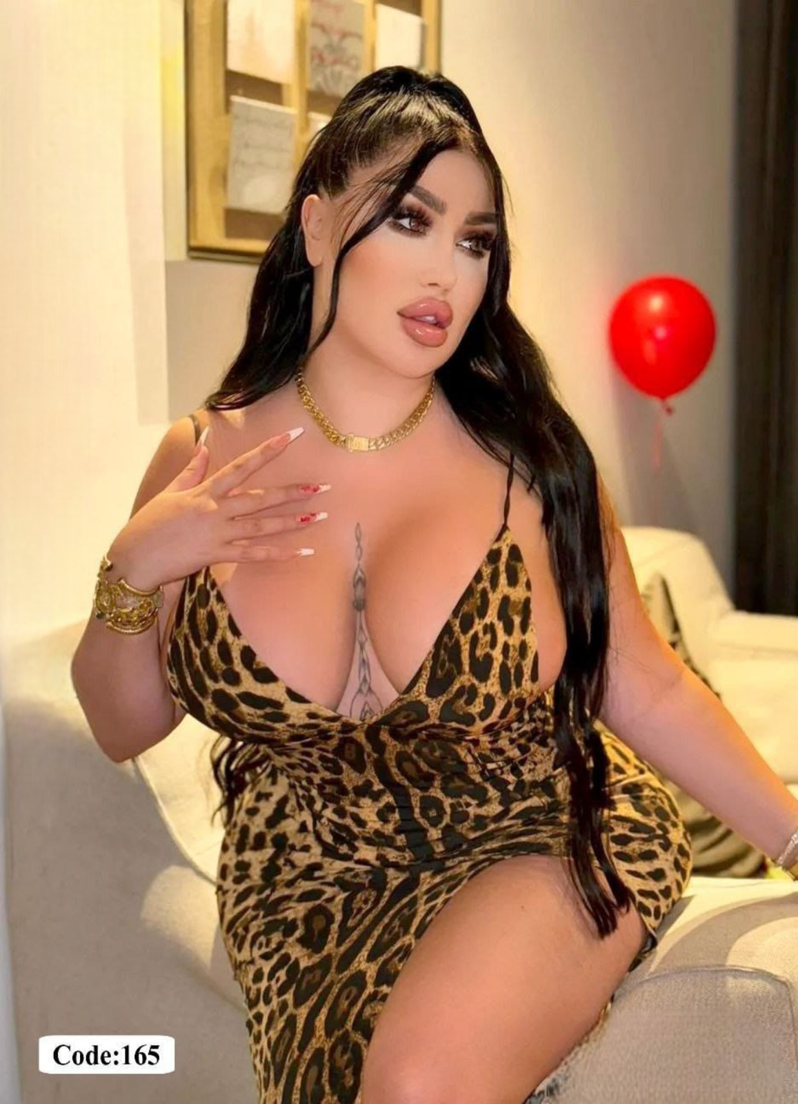 لانجرى شيفون فري سايز كود 165