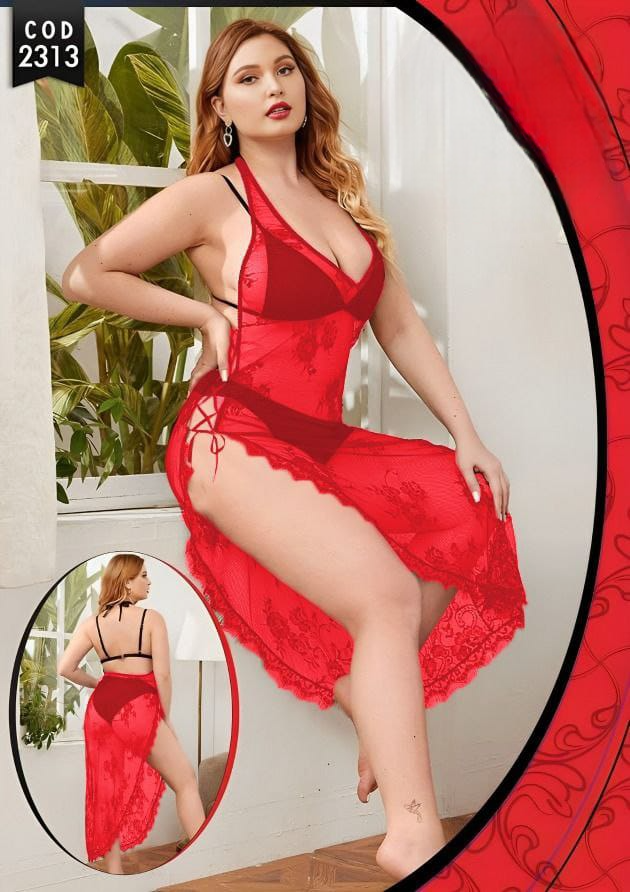 2313 لانجرى شيفون بيج سايز كود