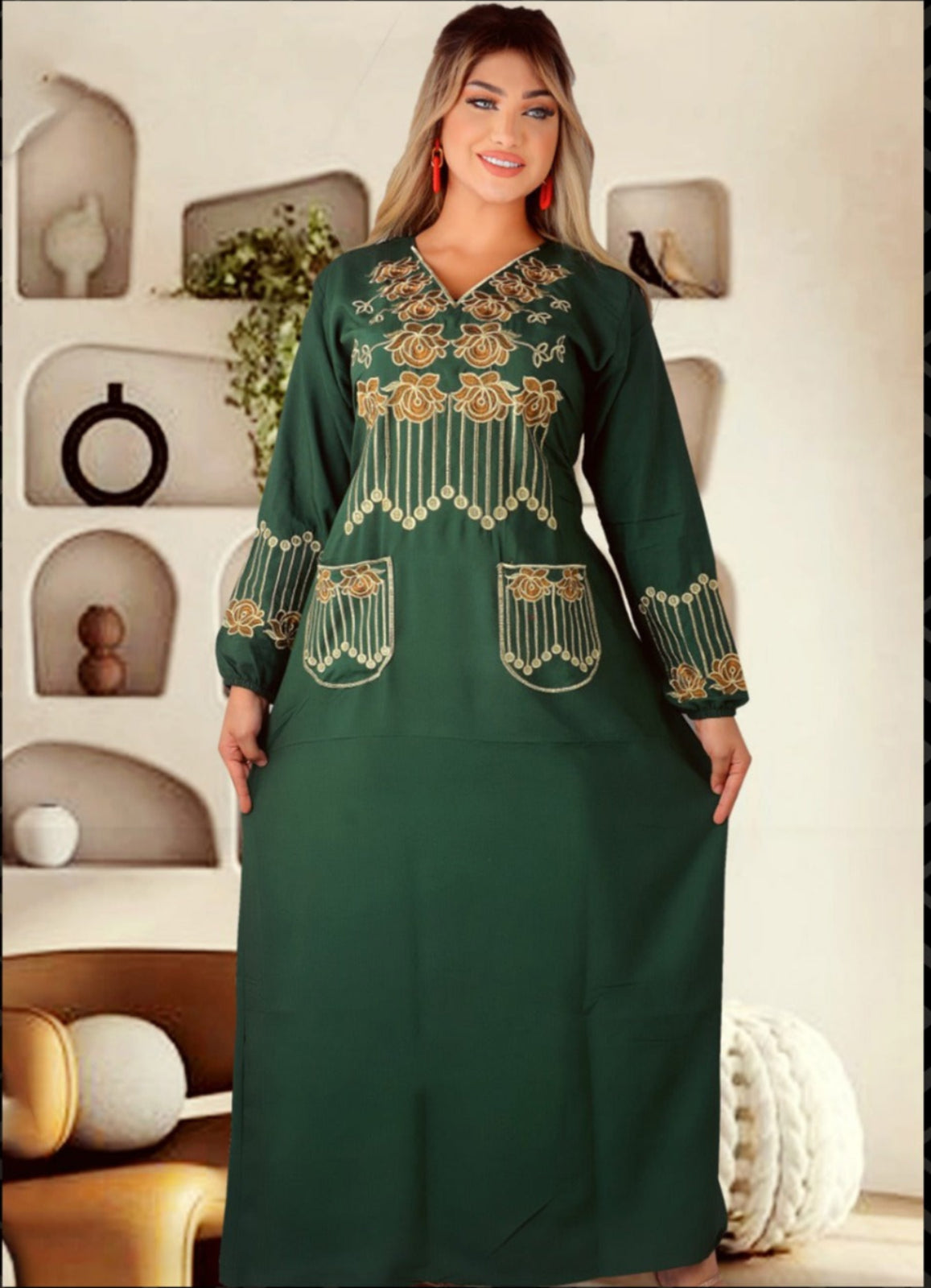 8098 عبايه استقبال قطن كود